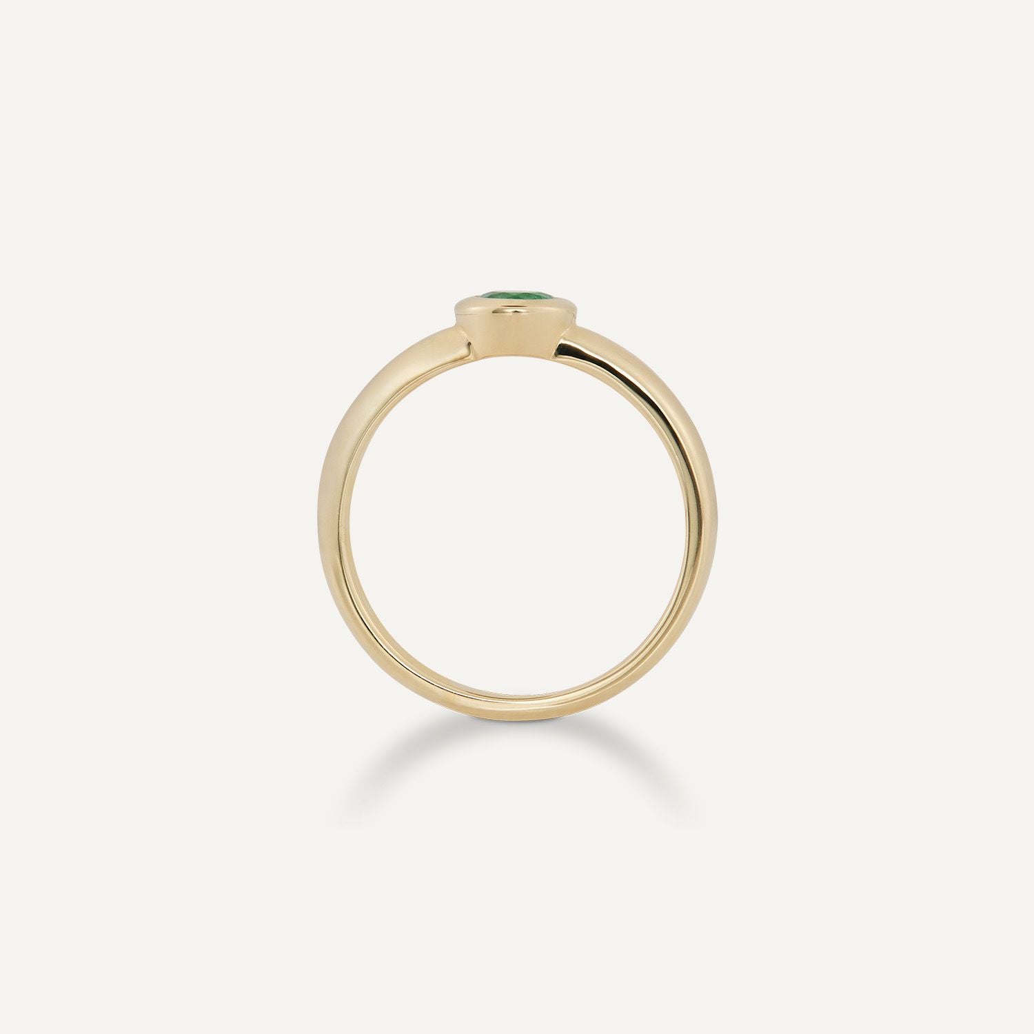 Ring Smaragd ca. 3,00 ct Gelbgold