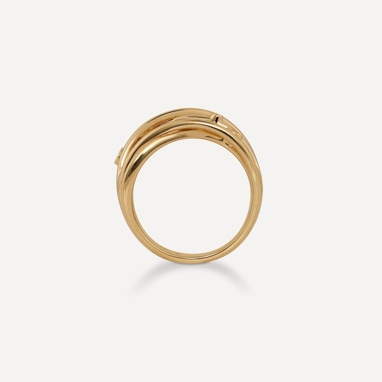 Ring Brillant ca. 0,12 ct Gelbgold